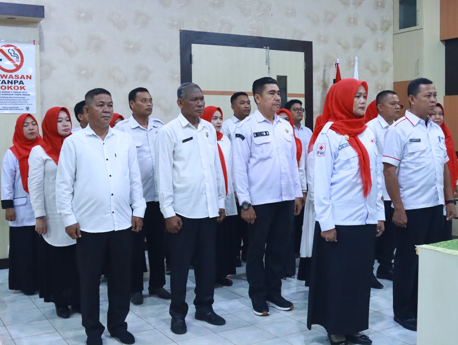 Wabup Yuliantini Hadiri Kegiatan Silaturrahmi Pengurus PMI Inhil