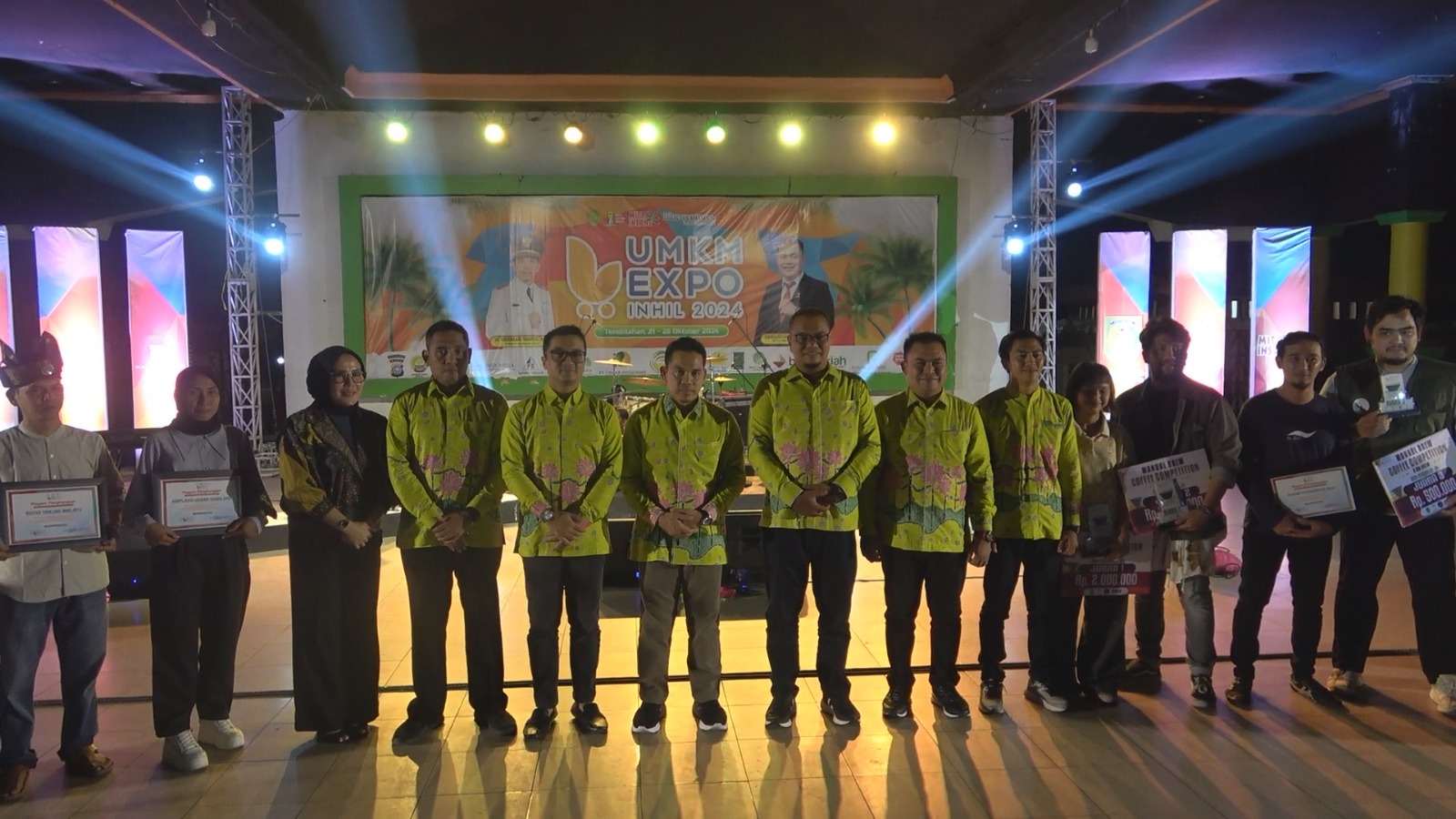 GALERI: Pj Bupati Erisman Yahya Support UMKM Expo Inhil 2024