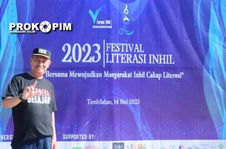 Wabup Inhil Buka Hari Puncak Festival Literasi Tahun 2023