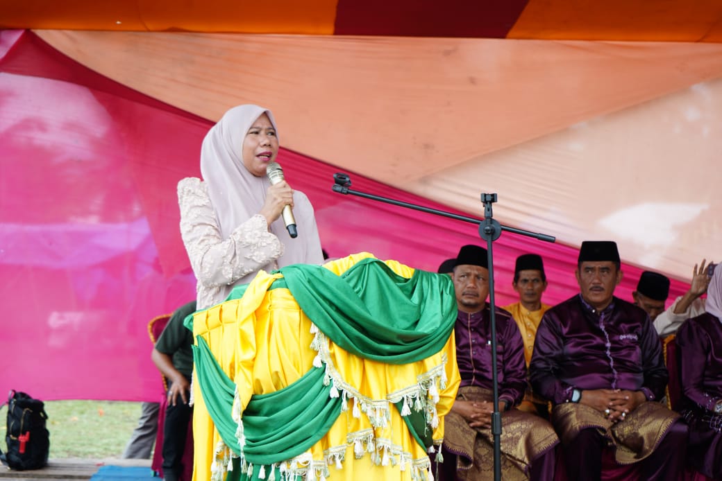 Wakil Bupati Inhil Resmi Buka MTQ ke-55 Tingkat Kecamatan Mandah