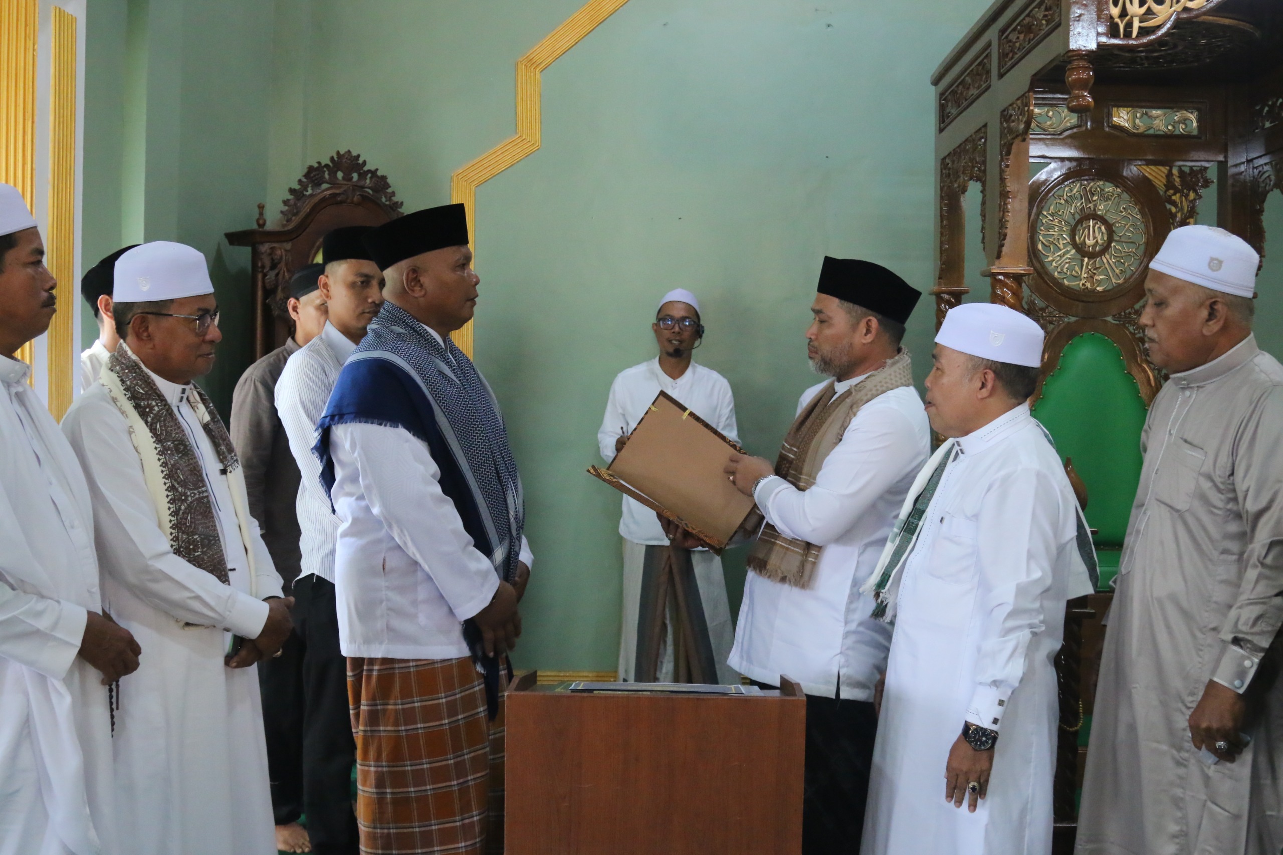 Masjid Al-Mukarramah Tembilahan Hulu Resmi Ditetapkan, Kini Jadi Masjid ke-937 di Inhil