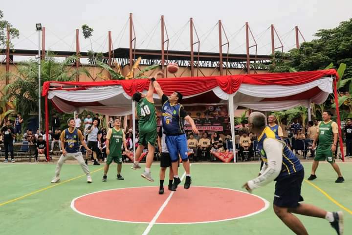 Di Ikuti 45 Tim, Pj. Bupati Inhil Hadiri Pembukaan Turnamen Basket 3X3 Kapolres Cup