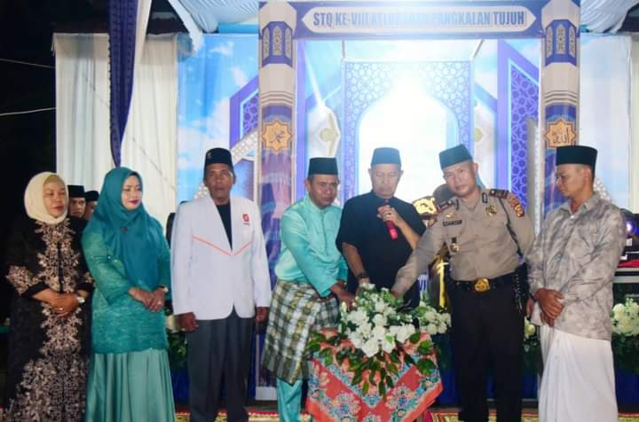 Wabup H.Syamsuddin Uti Secara Resmi Buka STQ Ke-VIII Pangkalan Tujuh