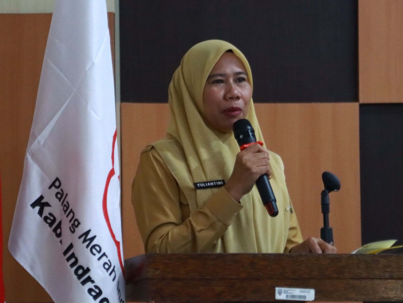 Wabup Yuliantini Hadiri Kegiatan Silaturrahmi Pengurus PMI Inhil