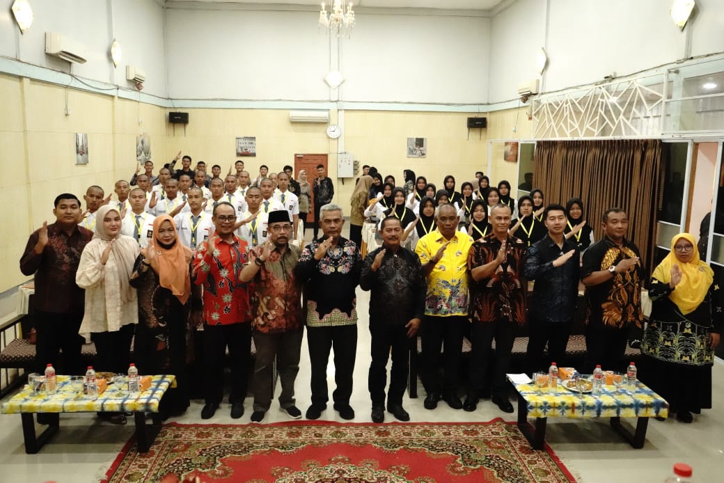 Bupati Herman diwakili Plt Asisten I hadiri pembukaan diklat Paskibraka Kabupaten Indragiri Hilir
