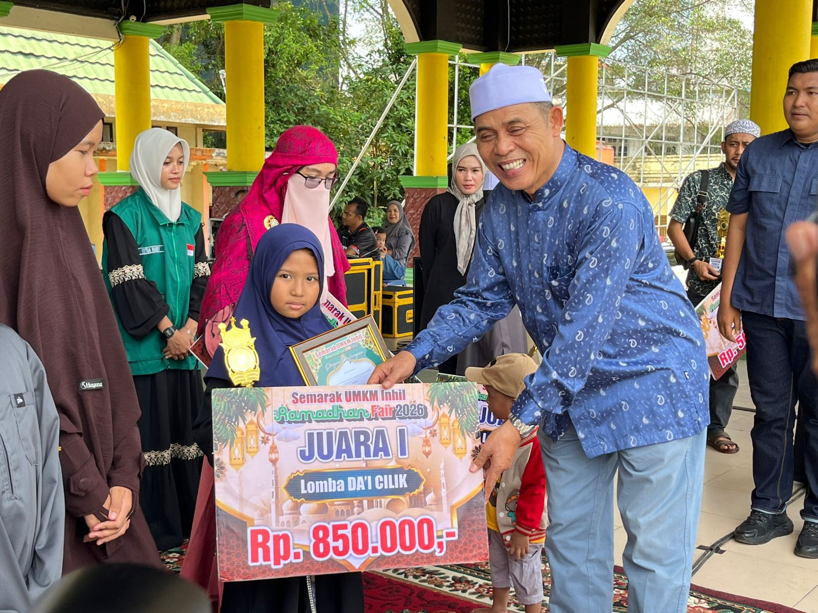 Bupati Inhil Dorong UMKM Naik Kelas dan Perkuat Syiar Religi Lewat Ramadan Fair 2026