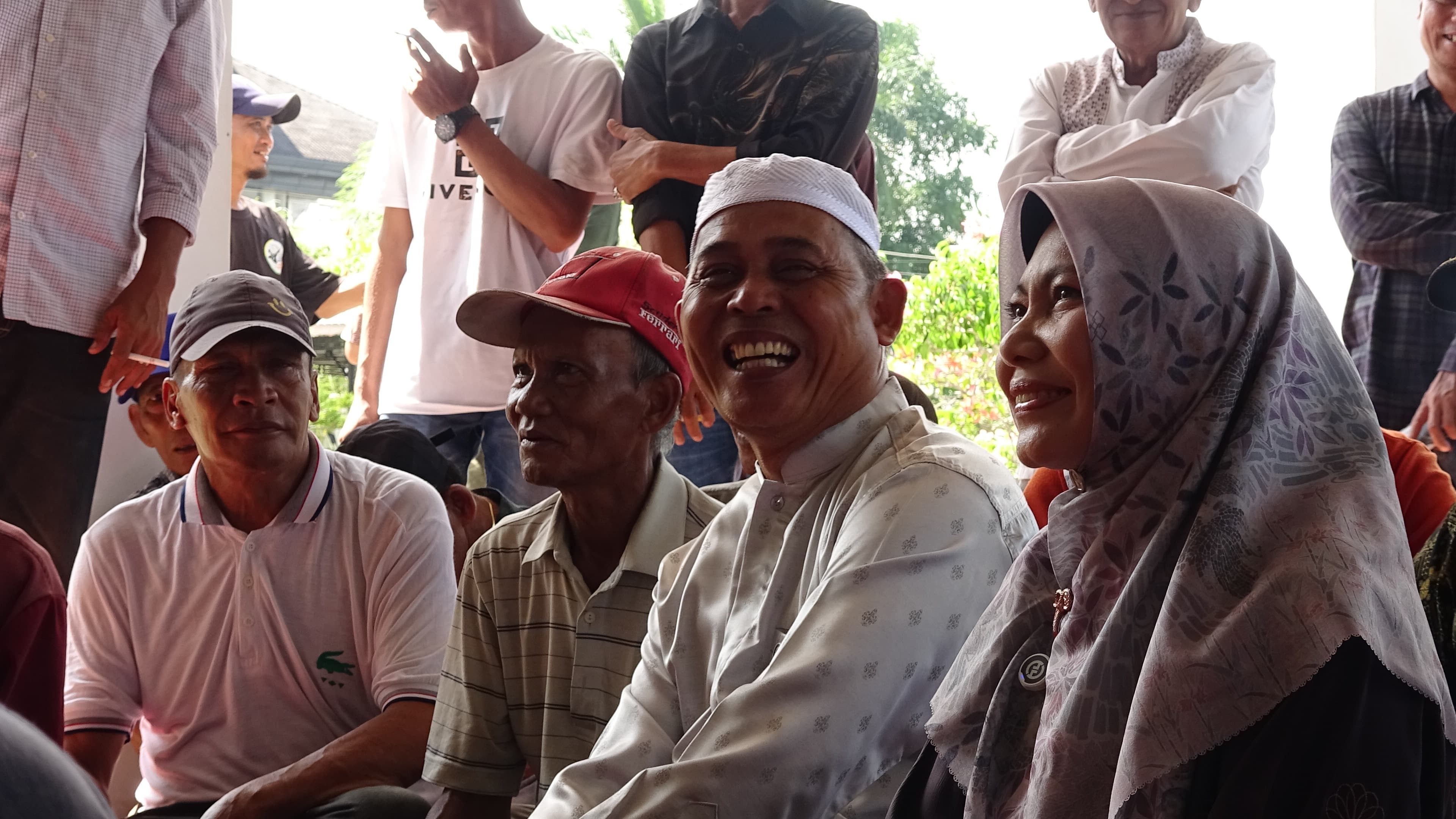 Bupati Inhil Herman Gelar Open House Idul Adha Bersama Pekerja Sektor Informal