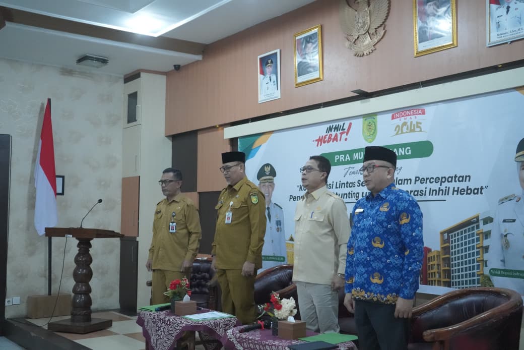 Pemkab Inhil Laksanakan Pra Musrenbang Tematik Stunting Tahun 2026
