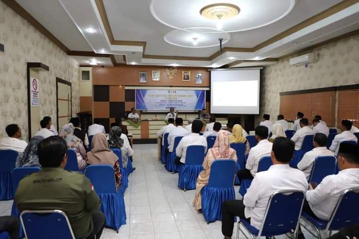 Bupati Inhil Pimpin Rapat Persiapan HPN Riau 2023