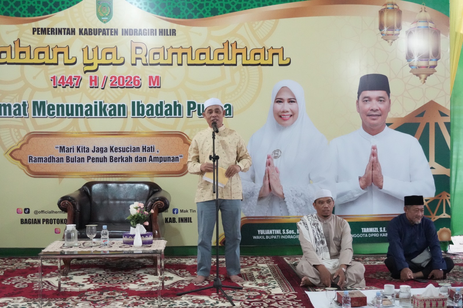 Bupati Inhil Konsisten Gelar Buka Puasa Bersama Setiap Hari