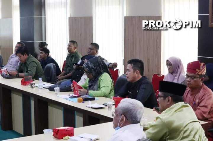 Bupati Wardan Pimpin Rapat Lanjutan Progres Persiapan Pelaksanaan HPN Provinsi Riau di Inhil