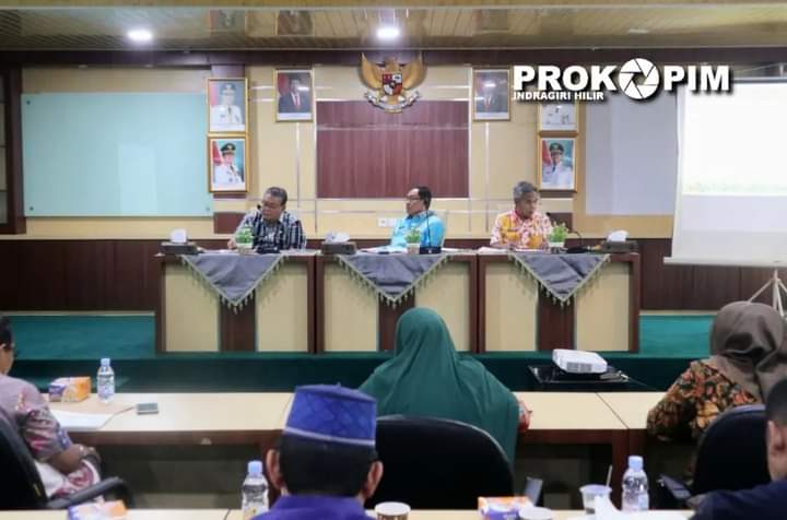 Bupati Pimpin Rapat Evaluasi Realisasi Fisik Dan Keuangan APBD, Dak Fisik, Dak Non Fisik Dan Tugas Pembantuan Periode Februari 2023