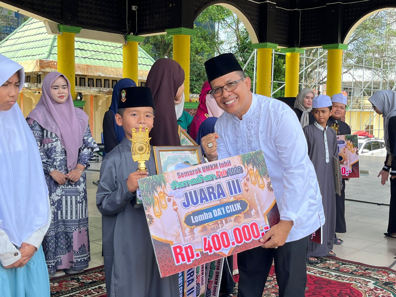 Bupati Inhil Dorong UMKM Naik Kelas dan Perkuat Syiar Religi Lewat Ramadan Fair 2026