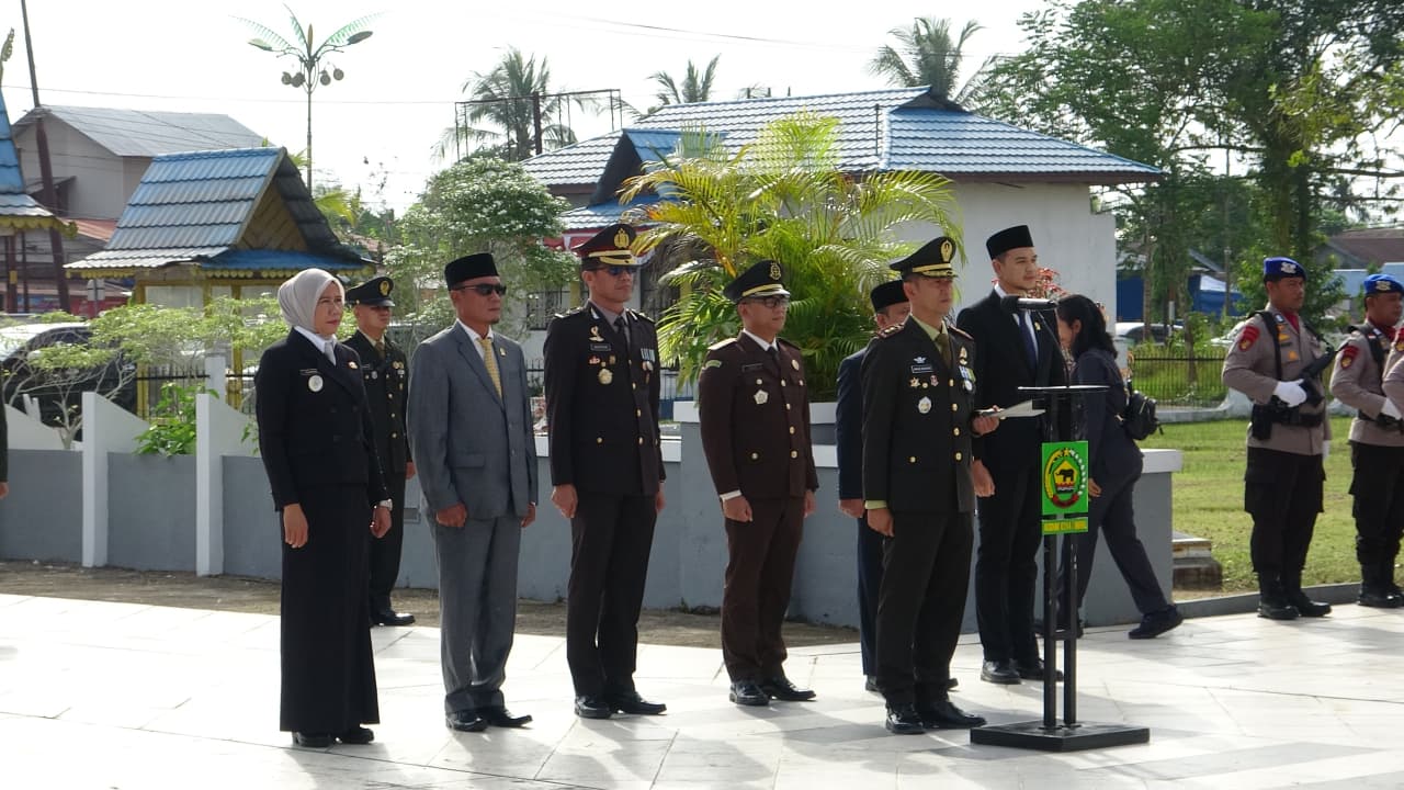 Ziarah Nasional HUT TNI ke-80, Wabup Inhil Ajak Generasi Muda Hargai Jasa Pahlawan
