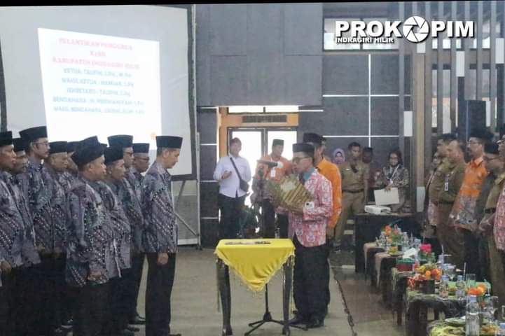 Bupati Wardan Hadiri Pelantikan K3SD Kabupaten Inhil