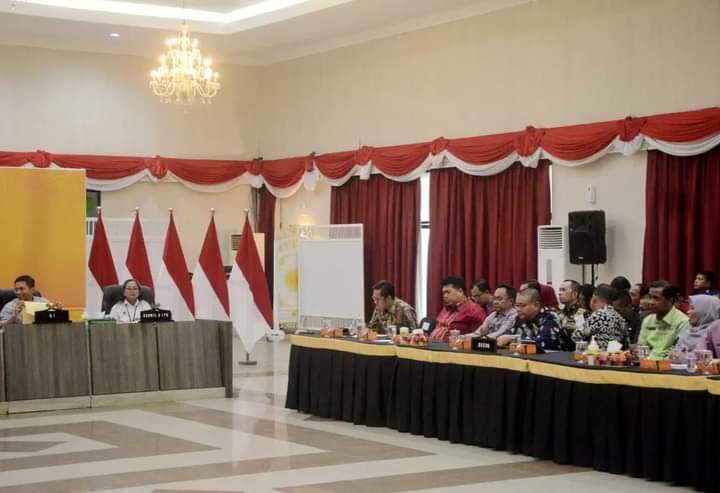 Sekda Inhil Hadiri Coaching Clinic Tim Percepatan Akses Keuangan Daerah Provinsi Riau Tahun 2023