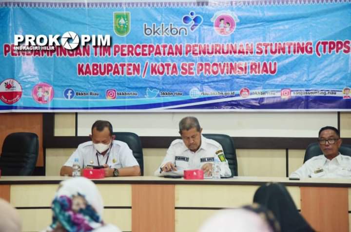 Wabup Inhil Buka Rapat Pendampingan Penyusunan Raker TPPS Inhil Tahun 2023