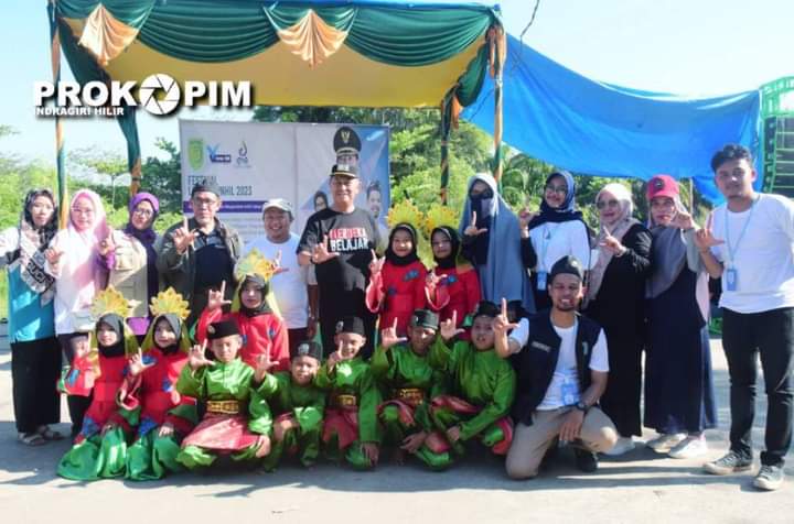 Wabup Inhil Buka Hari Puncak Festival Literasi Tahun 2023