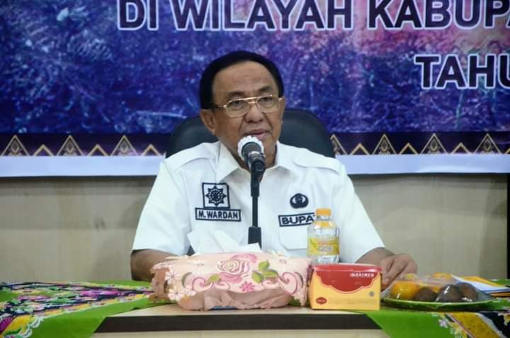 Bupati Wardan Pimpin Rakor Lintas Sektoral Analisa dan Evaluasi Karhutla