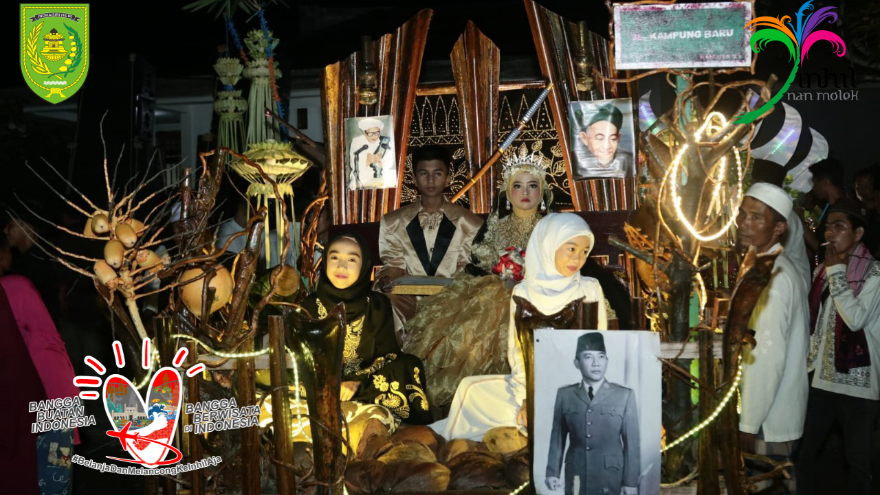 Festival Budaya Pagarakan Pengantin Sahur Desa Pulau Palas