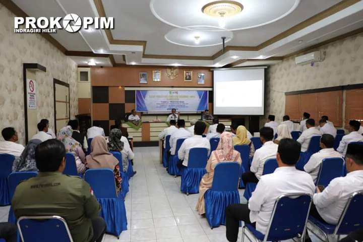 Bupati Inhil Pimpin Rapat Persiapan HPN Riau 2023