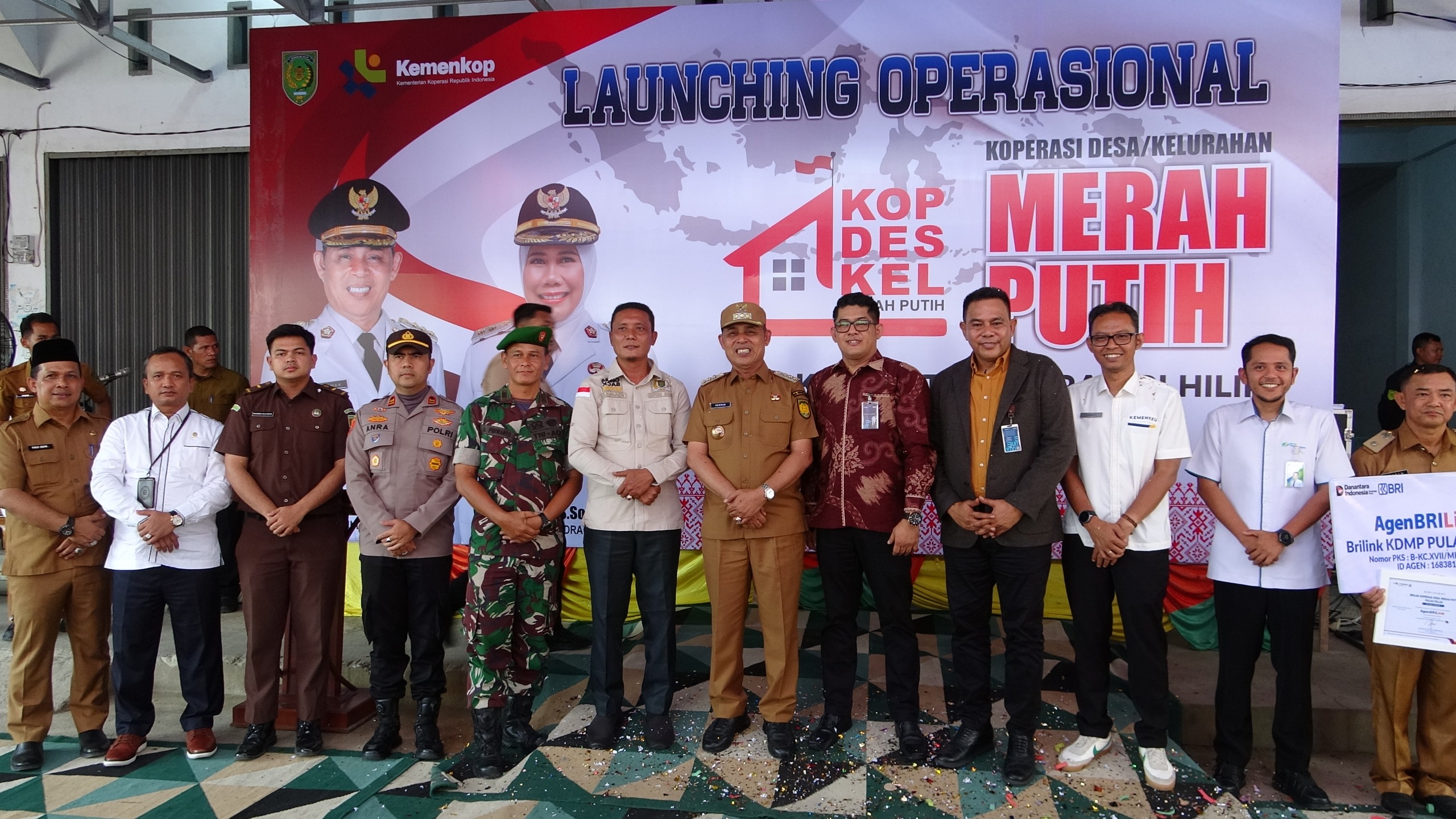 Operasional Koperasi Merah Putih Diluncurkan, Bupati Herman: Harus Jadi Motor Ekonomi Rakyat