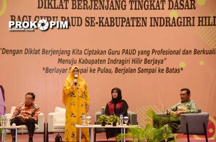 Bupati Wardan Bersilaturahmi dengan Peserta Diklat Berjenjang Tingkat Dasar Guru PAUD