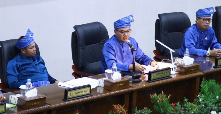 GALERI FOTO: Rapat Paripurna Istimewa DPRD Inhil dalam Rangka Milad Inhil ke-60
