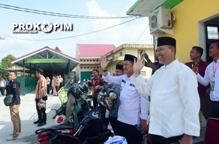Dari EHA Provinsi Riau, Wabup Lepas 373 orang JCH 1444 H Asal Inhil Menuju Emberkasi BTH