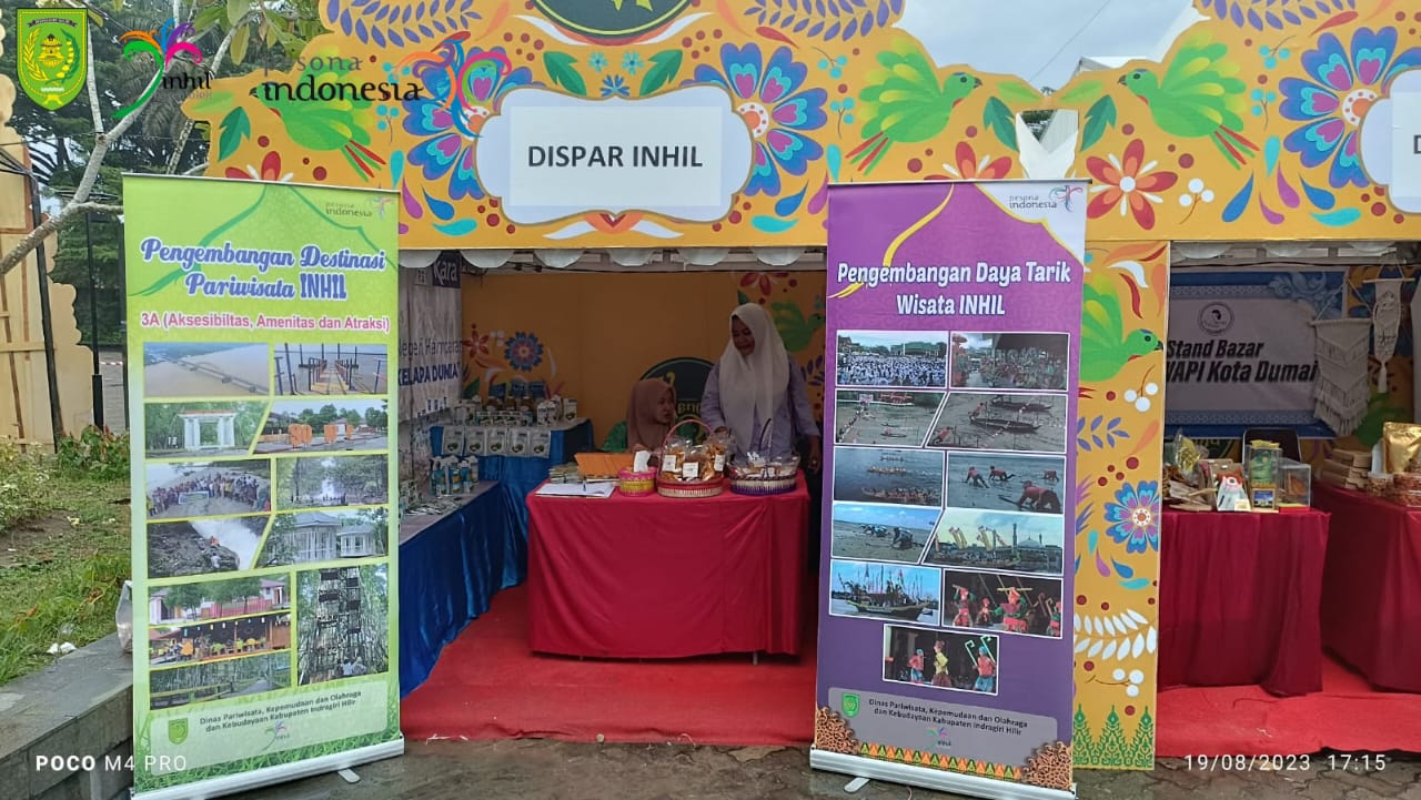 Disparporabud Inhil Berpartisipasi pada Event Keduri Riau 2023