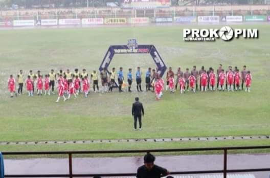 Bupati Wardan Buka Secara Langsung Turnamen Sepakbola Kapolres Inhil Cup Tahun 2023