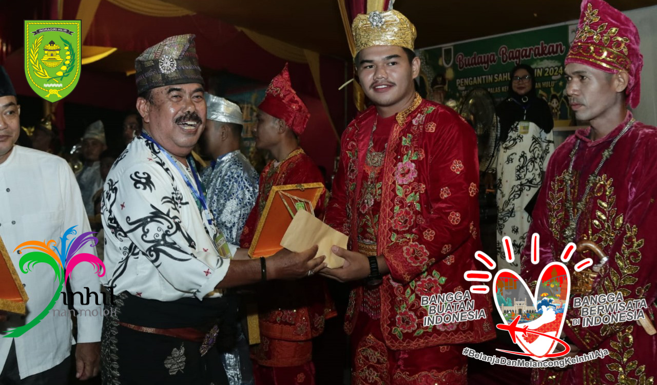 Festival Budaya Pagarakan Pengantin Sahur Desa Pulau Palas