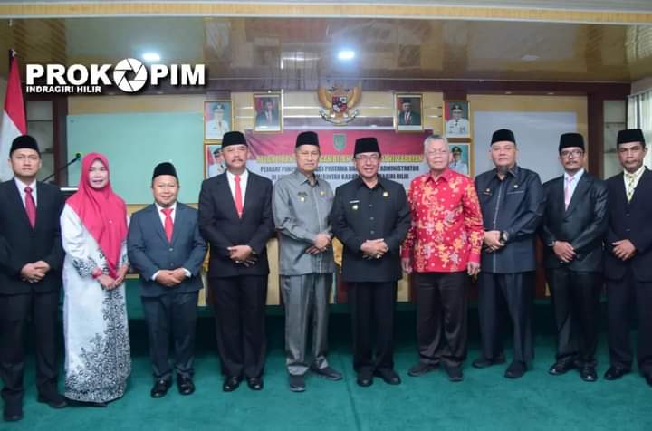 Bupati Wardan Lantik 6 Pejabat Pimpinan Tinggi Pratama dan 5 Pejabat Administrator