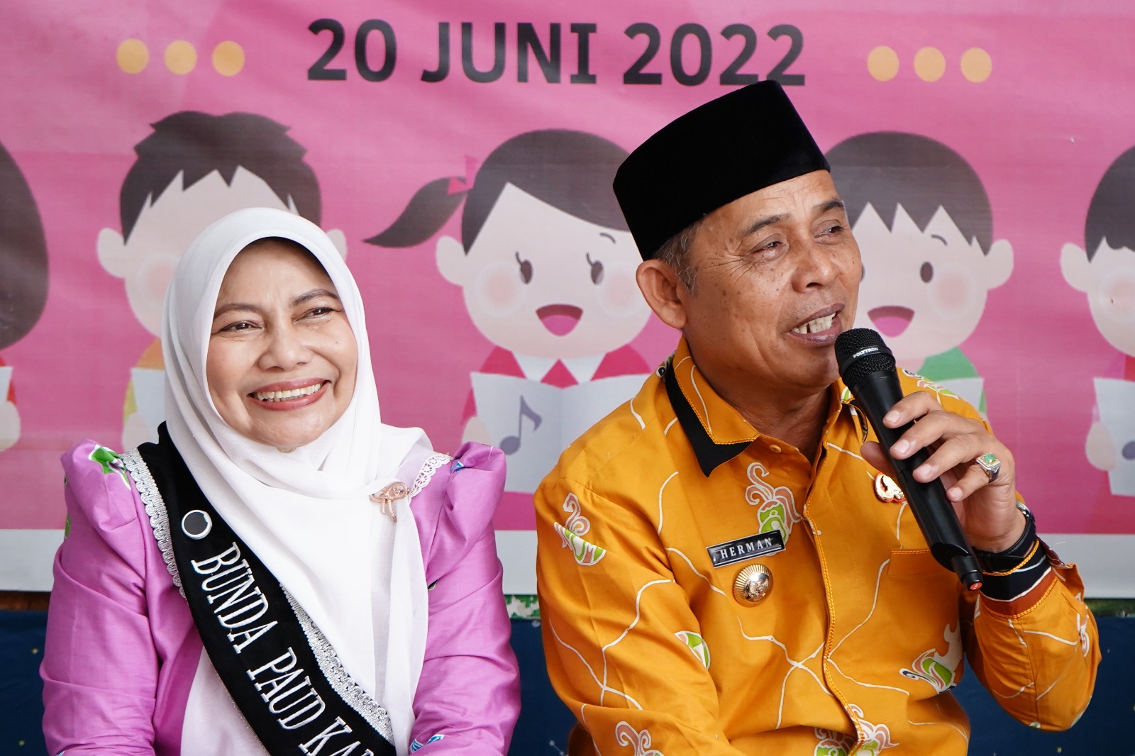 Bupati dan Bunda PAUD Inhil Tinjau MPLS di TK Pertiwi 1 Tembilahan, Soroti Kondisi Bangunan