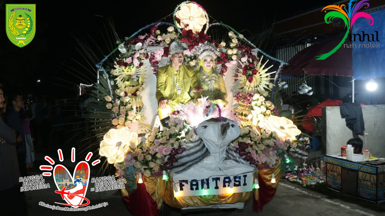 Festival Budaya Pagarakan Pengantin Sahur Desa Pulau Palas