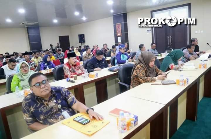 Bupati Pimpin Rapat Evaluasi Realisasi Fisik Dan Keuangan APBD, Dak Fisik, Dak Non Fisik Dan Tugas Pembantuan Periode Februari 2023