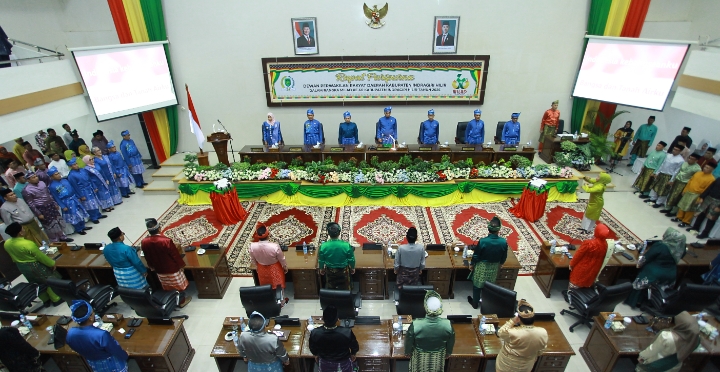GALERI FOTO: Rapat Paripurna Istimewa DPRD Inhil dalam Rangka Milad Inhil ke-60