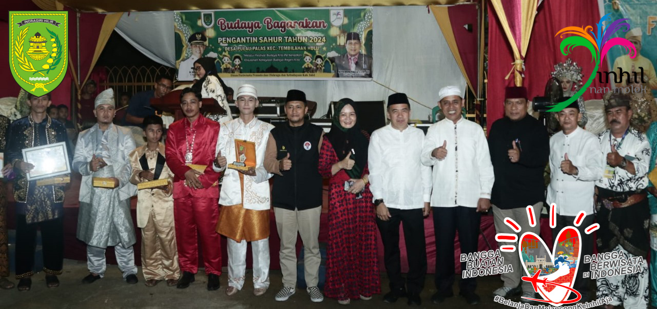 Festival Budaya Pagarakan Pengantin Sahur Desa Pulau Palas