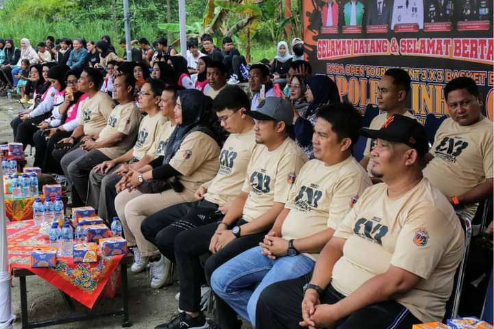 Di Ikuti 45 Tim, Pj. Bupati Inhil Hadiri Pembukaan Turnamen Basket 3X3 Kapolres Cup