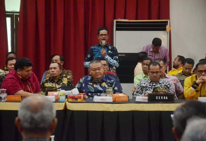 Sekda Inhil Hadiri Coaching Clinic Tim Percepatan Akses Keuangan Daerah Provinsi Riau Tahun 2023