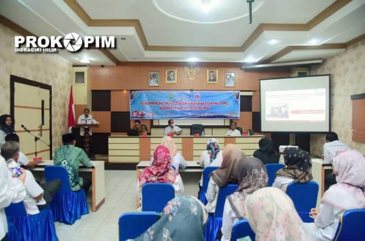 Wabup Inhil Buka Rapat Pendampingan Penyusunan Raker TPPS Inhil Tahun 2023