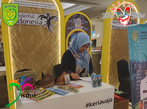 Inhil Turut Meriahkan Bazar Launching Calendar of Events Pariwisata Riau 2024