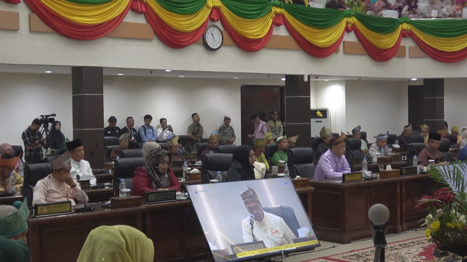 DPRD Inhil Gelar Rapat Paripurna Milad Inhil Ke-61